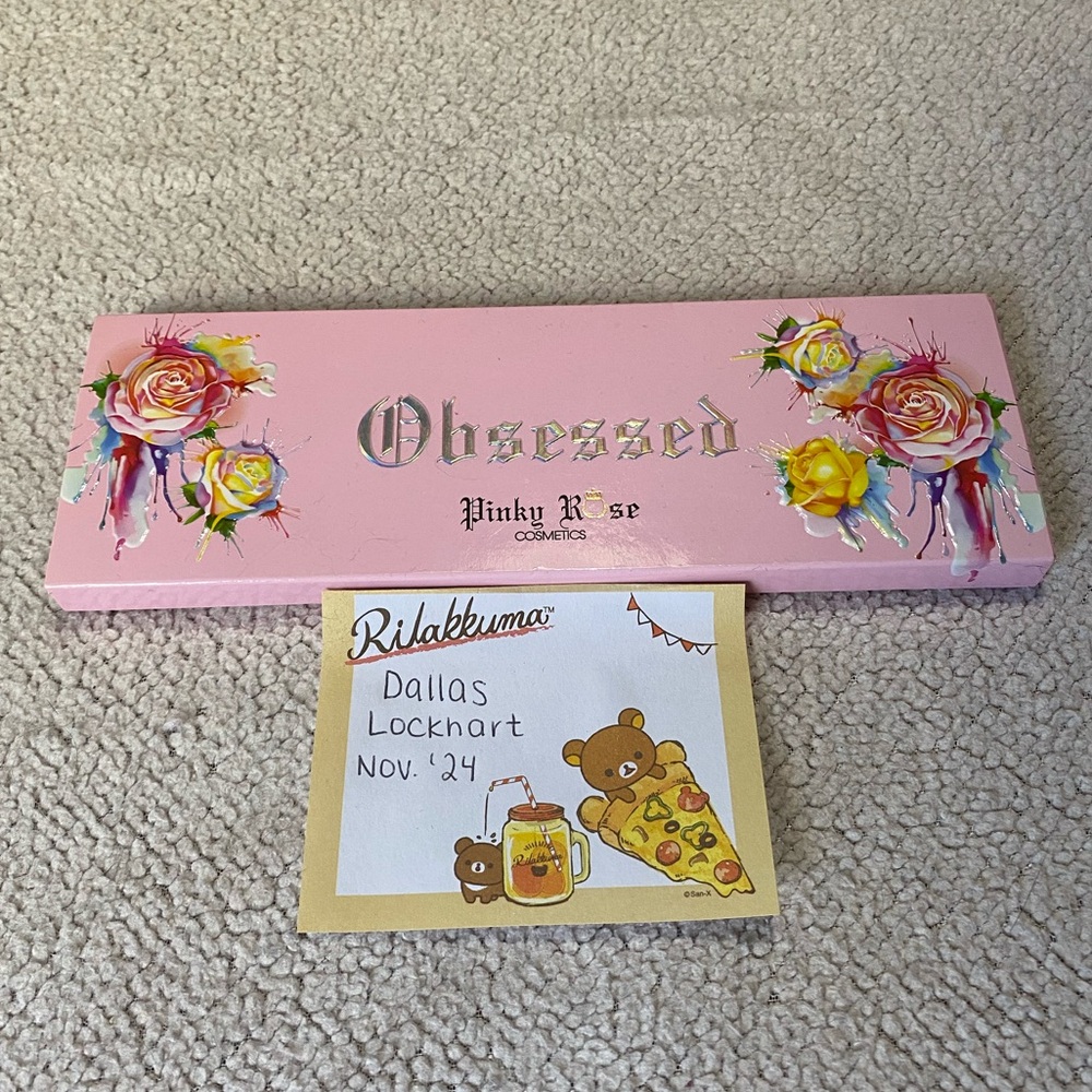 Pinky Rose Obsessed Eyeshadow Palette